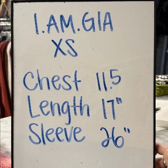 I AM GIA Jamari Psychedelic Pink and White Sheer Bloom Top Size XS - Picture 7 of 10